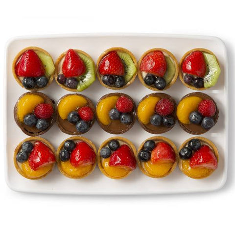 Fresh Fruit Tart Platter Small, 15 Count