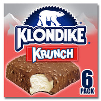 Klondike Ice Cream Bars Krunch, 6 Count