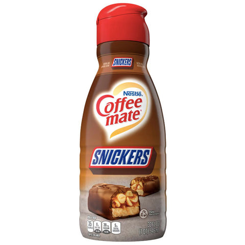 Nestle Coffee Mate Snickers Coffee Creamer, 32 fl oz