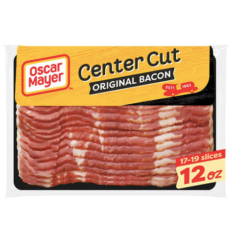 Oscar Mayer Original Center Cut Bacon, for a Low Carb Lifestyle, 12 oz