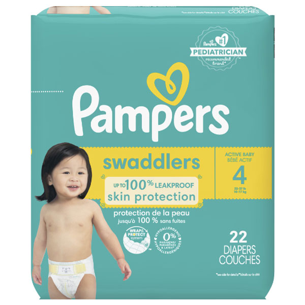 100 fashion pampers swaddlers