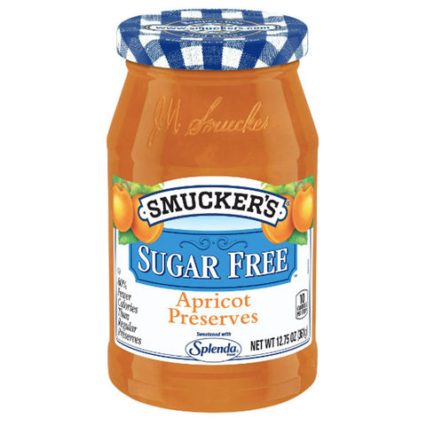 Smucker's Sugar Free Apricot Preserves with Splenda Brand Sweetener, 12.75 oz