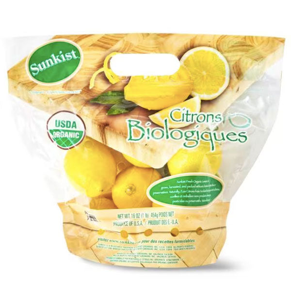 Organic Lemons, 1 lb bag