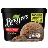Breyers Lactose Free Chocolate Ice Cream, 48oz