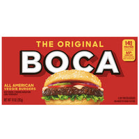 BOCA All American Veggie Burgers, 4 Count