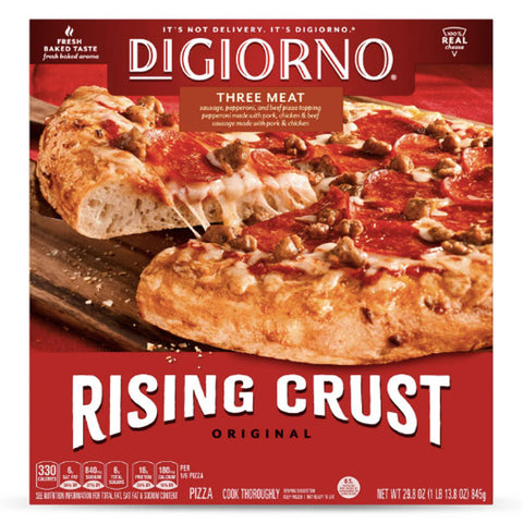 Digiorno Rising Crust Three Meat Frozen Pizza, 29.8oz