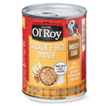 Ol' Roy Meaty Loaf Wet Dog Food, Chicken & Rice Dinner, 13.2 oz