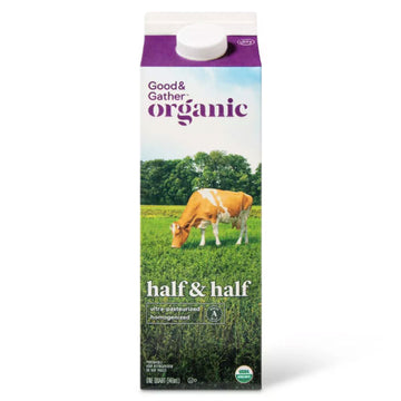Good & Gather Organic Half & Half, 32 oz.