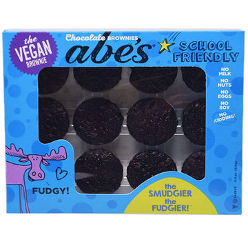 Abe's Vegan Muffins Chocolate Brownies, 11.5 oz
