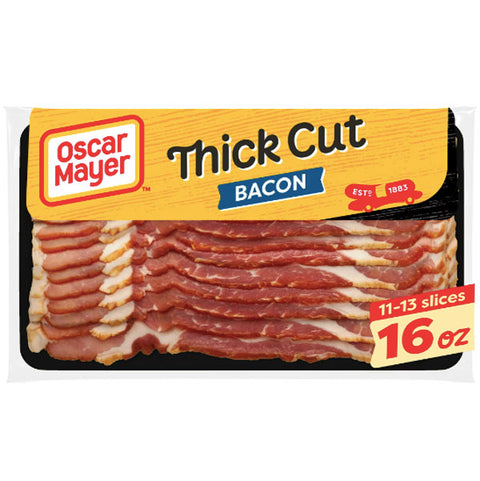 Oscar Mayer Naturally Hardwood Smoked Thick Cut Bacon, 16 oz