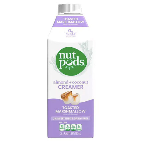 Nutpods Toasted Marshmallow Almond + Coconut Coffee Creamer, 25.4 fl oz