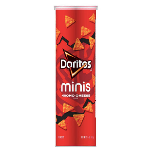 Doritos Minis Nacho Cheese Flavored Canister, 5.12 oz.