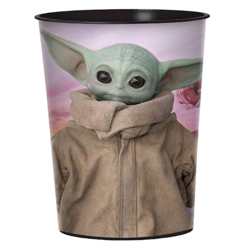 Disney The Mandalorian Plastic Cup, 16oz.