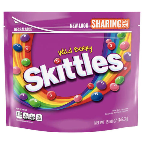 Skittles Wild Berry Candy, Sharing Size, 15.6 oz