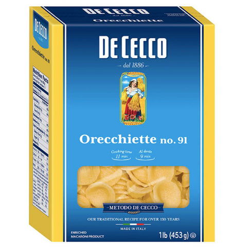 De Cecco Orecchiette Pasta, 1 lb