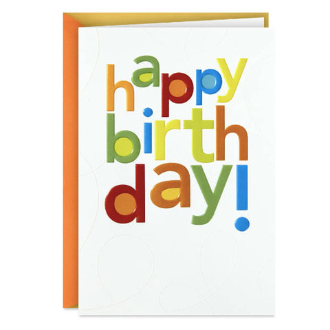 Hallmark Birthday Card