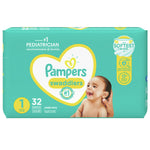 Pampers Swaddlers Newborn Diapers Size 1 - 32 ct