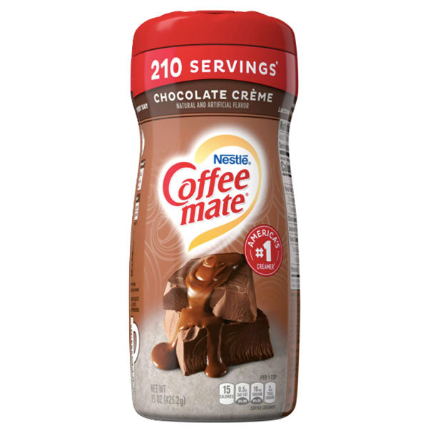 Nestle Coffee Mate Chocolate Creme Powder Coffee Creamer, 15 oz