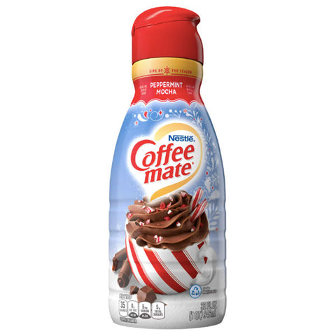 Nestle Coffee Mate Peppermint Mocha Liquid Coffee Creamer, 32 fl oz