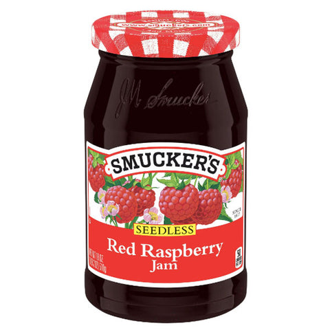 Smucker's Seedless Red Raspberry Jam, 18 oz