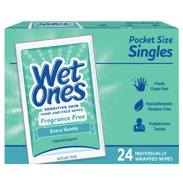 Wet Ones Sensitive Skin Hand Wipes Case