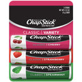 ChapStick Classic Variety Pack Lip Balm, 3 Count - Water Butlers