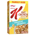 Kellogg's Special K Oat Crunch Honey Cold Breakfast Cereal, 20.2 oz