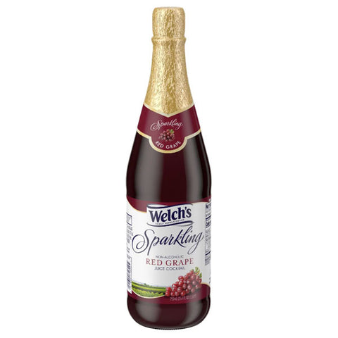 Welch's Non-Alcoholic Sparkling Juice Cocktail, Red Grape, 25.4 fl oz