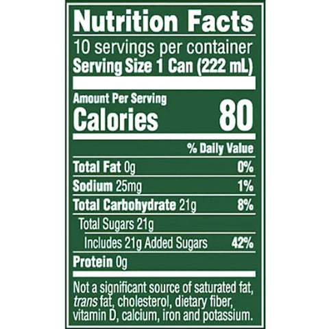 Seagrams Soda Pop Ginger Ale, Mini Cans, 7.5 fl oz. 10 Count