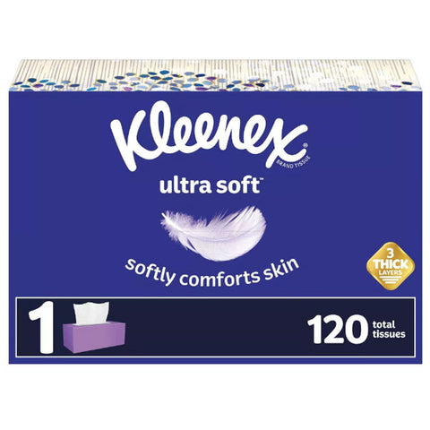 Kleenex Trusted Care Everyday Tissues, 120 Tissues