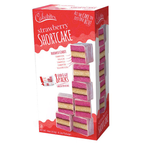 Cakebites Strawberry Shortcake, 8 Count