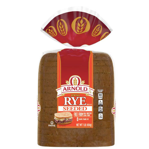 Arnold Seeded Jewish Rye Bread, 16oz