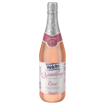 Welch's Non-Alcoholic Sparkling Juice Cocktail, Rosé, 25.4 fl oz
