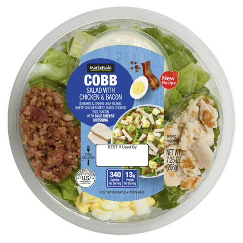 Marketside Cobb Salad with Chicken and Bacon, 7.25 oz