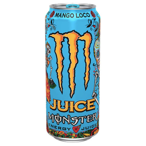 Juice Monster Mango Loco, Energy + Juice, 16 fl oz