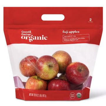 Wellsley Farms Organic Fuji Apples, 5 lbs.