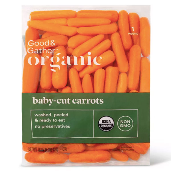 Water Butlers | Marketside Organic Petite Carrots