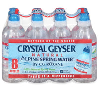 Crystal Geyser Natural Alpine Spring 16.9 Oz. Water Bottles, 24-Pack