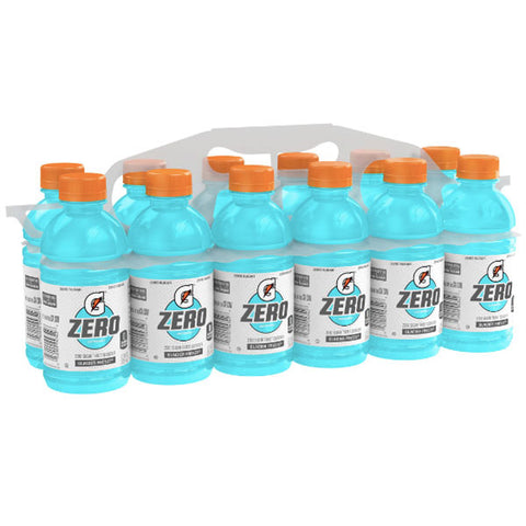 Gatorade G Zero Sugar Glacier Freeze Thirst Quencher Sports Drink, 12 oz, 12 Count