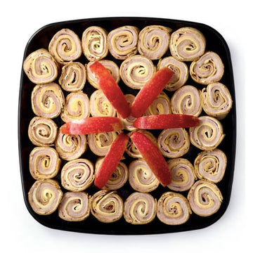 Deli Meat and Cheese Roll-Up Platter, Small (Serves 10)