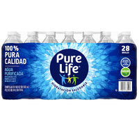 Nestle Pure Life Purified Water, 16.9oz bottles, 28 Count