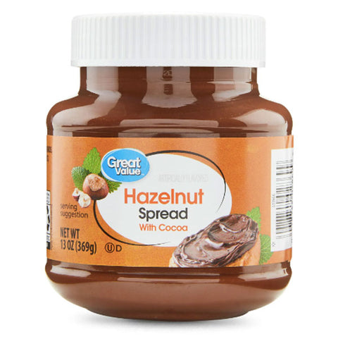 Great Value Hazelnut Spread, 13 oz