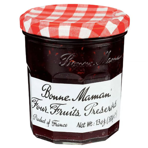 Bonne Maman Four Fruit Preserves, 13 oz