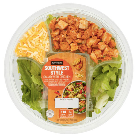 Marketside Southwest Style Salad With Chicken Family Sized, 11.75 oz