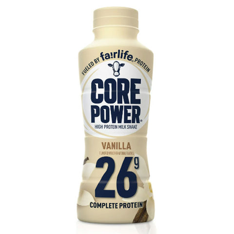 Core Power Protein Shake with 26g Protein by fairlife Milk, Vanilla, 14 fl oz