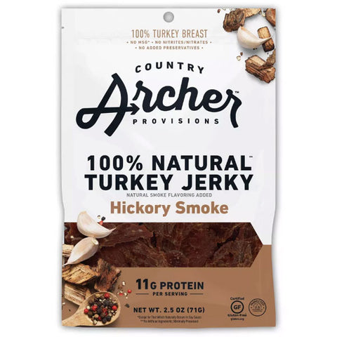 Country Archer Hickory Smoke Turkey, 2.5 oz.