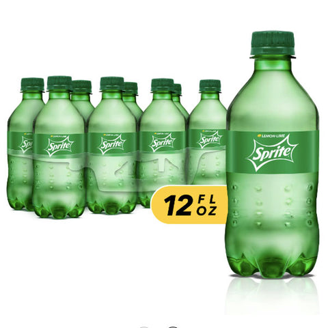 Sprite Lemon Lime Soda Pop, 12 fl oz, 8 Pack