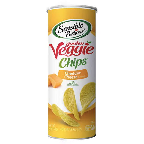 Sensible Portions Cheddar Cheese Garden Veggie Chips, 5 oz.