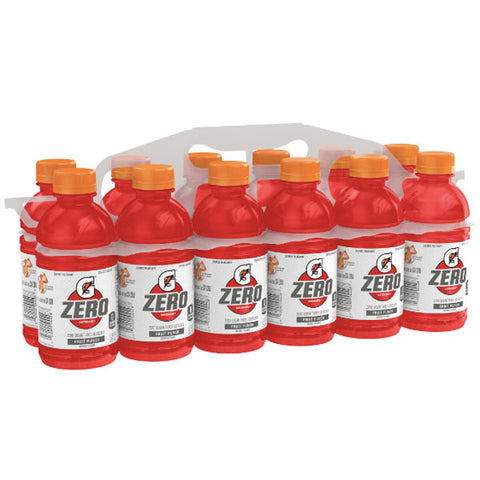 Gatorade G Zero Sugar Fruit Punch Thirst Quencher Sports Drink, 12 oz, 12 Count