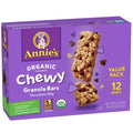Annie's Organic Chewy Chocolate Chip Granola Bars, 12 Ct